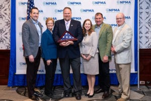 Copesan team receiving an award at Legislative Day 2019 in Washington, D.C.